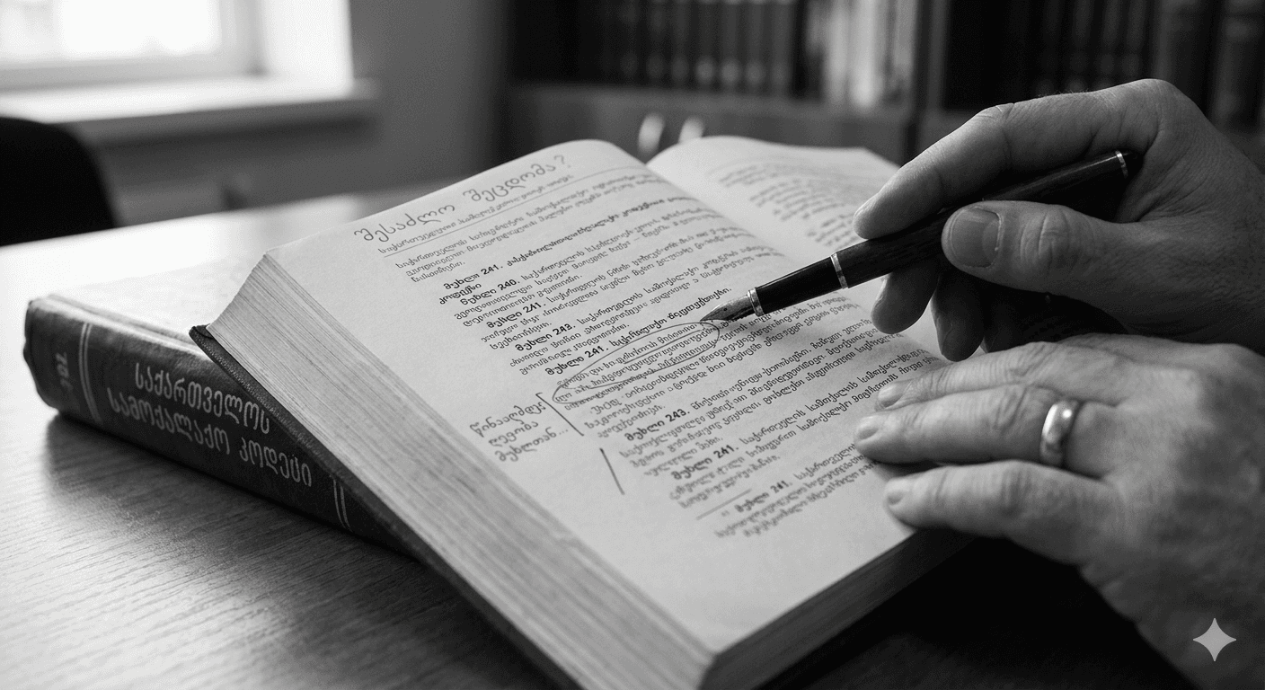 საკანონმდებლო შეცდომა სამოქალაქო კოდექსში ?